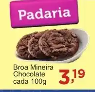 Rossi Supermercado Broa Mineira. Chocolate cada oferta