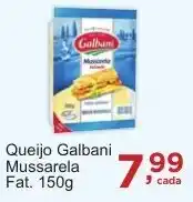 Rossi Supermercado Queijo Galbani Mussarela Fat. oferta