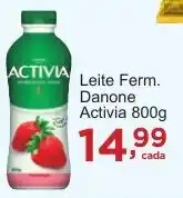 Rossi Supermercado Leite Ferm. Danone Activia oferta