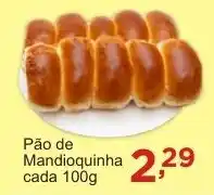 Rossi Supermercado Pão de Mandioquinha oferta