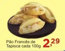 Rossi Supermercado Pão Francês de Tapioca cada oferta