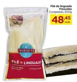 Carrefour Filé de linguado Frescatto Congelado, oferta