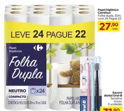 Carrefour Papel higiênico Carrefour oferta