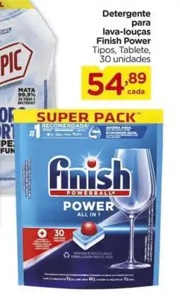 Carrefour Detergente para lava-louças Finish Power oferta