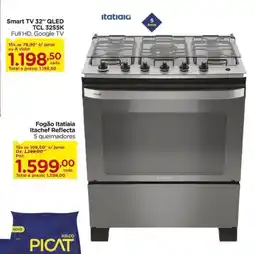 Carrefour Fogão Itatiaia Itachef Reflecta 5 queimadores oferta