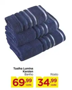 Carrefour Toalha Lumina Karsten Banho oferta