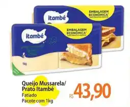 Atacadão Queijo Mussarela/ Prato Itambé Fatiado oferta