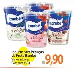 Atacadão logurte com Pedaços de Fruta Itambé oferta