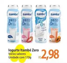 Atacadão logurte Itambé Zero oferta