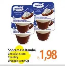 Atacadão Sobremesa Itambé Chocolate com Chantilly Unidade oferta