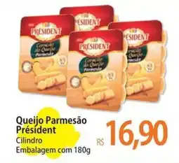 Atacadão Queijo Parmesão Président oferta