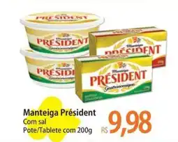 Atacadão Manteiga Président Com sal oferta