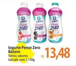 Atacadão logurte Pense Zero Batavo oferta