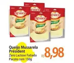 Atacadão Queijo Mussarela Président oferta