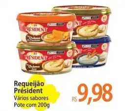 Atacadão Requeijão Président Vários sabores Pote oferta