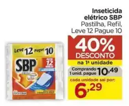 Carrefour Inseticida elétrico SBP oferta