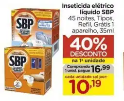 Carrefour Inseticida elétrico líquido SBP oferta