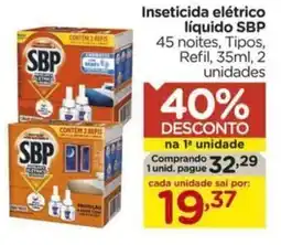 Carrefour Inseticida elétrico líquido SBP oferta