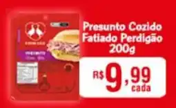 Supermercados São Vicente Presunto Cozido Fatiado Perdigão oferta