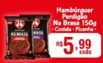 Hambúrguer Perdigão Na Brasa