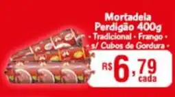 Supermercados São Vicente Mortadela Perdigão oferta