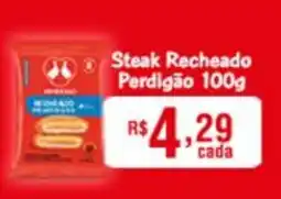Supermercados São Vicente Steak Recheado Perdigão oferta