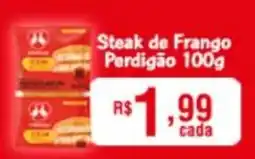 Supermercados São Vicente Steak de Frango Perdigão oferta