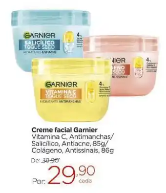 Creme facial Garnier