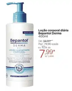 Carrefour Loção corporal diária Bepantol Derma oferta
