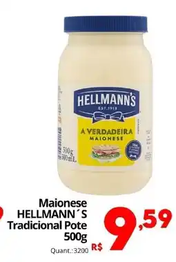 Althoff Supermercados Maionese HELLMANN'S Tradicional Pote oferta