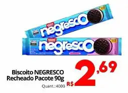 Althoff Supermercados Biscoito NEGRESCO Recheado Pacote oferta
