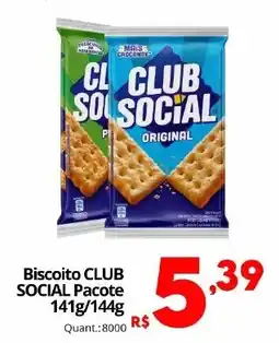 Althoff Supermercados Biscoito CLUB SOCIAL Pacote oferta