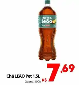 Althoff Supermercados Chá LEÃO Pet oferta
