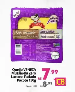 Althoff Supermercados Queijo VENEZA Mussarela Zero Lactose Fatiado Pacote oferta