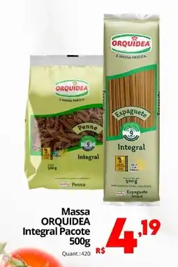 Althoff Supermercados Massa ORQUIDEA Integral Pacote oferta