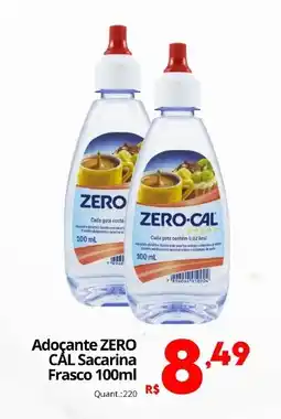 Althoff Supermercados Adoçante ZERO CÅL Sacarina Frasco oferta