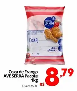 Althoff Supermercados Coxa de Frango AVE SERRA Pacote oferta
