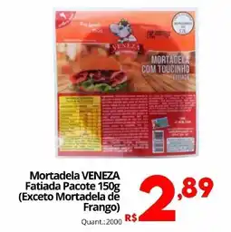 Althoff Supermercados Mortadela VENEZA Fatiada Pacote oferta