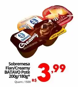 Althoff Supermercados Sobremesa Flan/Creamy BATAVO Pote oferta