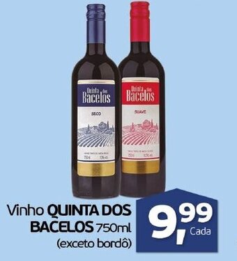 Cometa Supermercados Vinho Quinta Dos Bacelos 750ml oferta