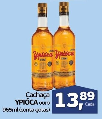 Cometa Supermercados Cachaca Ypioca 965ml oferta