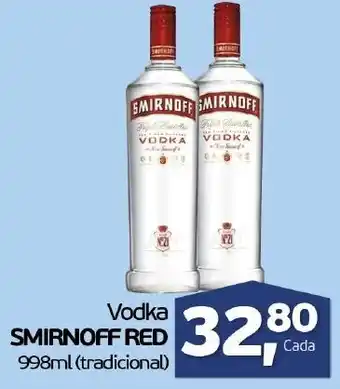 Cometa Supermercados Vodka Smirnoff 998ml oferta