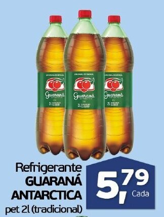 Cometa Supermercados Refrigerante Guarana Antarctica 2L oferta