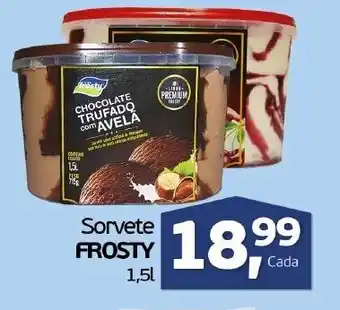 Cometa Supermercados Sorvete Frosty 1.5L oferta