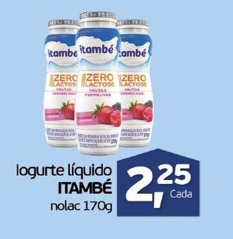 Cometa Supermercados Iogurte Liquido Itambe 170g oferta
