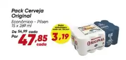 Dia Pack Cerveja Original oferta