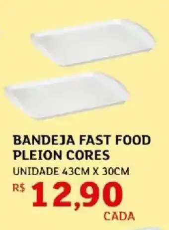 Bandeja fast food pleion cores