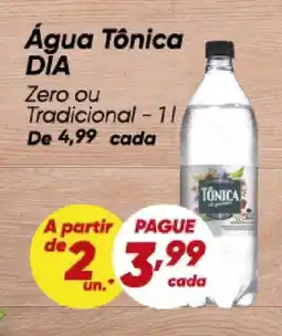 Dia Água Tônica DIA oferta