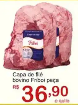 Giga Atacado Capa de filé bovino Friboi peça oferta