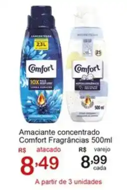 Giga Atacado Amaciante concentrado Comfort Fragrâncias oferta